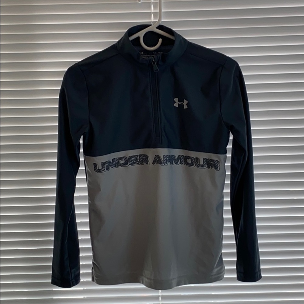 Boys Under Armour 1/4 zip long-sleeve